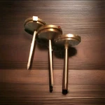 3 Vintage Taylor Ekco Cooper Roast Meat Metal Thermometer Usa Commercial Bin20. Fixed Price $19.00.