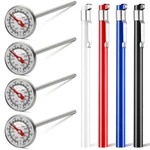 Xuhal 4 Pieces Stainless Steel Kitchen Pocket Thermometer Blue,white. Fixed Price $28.77.