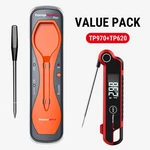 Thermopro Tp970 600ft Wireless Meat Thermometer + Tp620 Instant Read. Fixed Price $43.99.