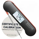Professional Meat Thermometer Digital, 0.6 Sec Instant Read, 0.5 Nist Certifie. Fixed Price $44.03.