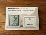 Therm Pro Indoor/outdoor Humidity & Temperature Monitor Model Tp60b. Fixed Price $13.99.