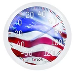 Taylor 6729 American Flag Thermometer, -60 To 120 Deg F. Fixed Price $34.27.