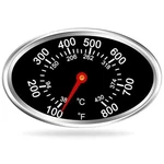 Black Grill Lid Thermometer Heat Indicator Replacement For Master Nexgr.... Fixed Price $13.07.