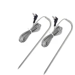Pit Boss Grill Thermometer Probe, 2 Pack, 3.5mm Plug, Meat Temp Sensor, Gray. Fixed Price $29.38.