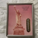 1957 Statue Of Liberty Thermometer Pic, Adv. For Mcmillan Furniture, Hampton, Va. Fixed Price $12.95.