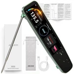 Awlkim 0.5s Instant Read Smart Meat Thermometer Digital, 3.8 Hd Touchscreen Wit. Fixed Price $44.89.