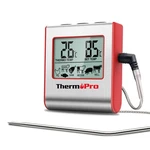 Thermopro Tp16w Digital Meat Thermometer For Cooking Smoker Oven Bbq, Large Lcd. Fixed Price $18.35.
