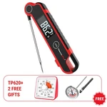 Thermopro Tp620 Instant Read Thermometer+2 Free Gifts Visual Timer & Analog Meat. Fixed Price $29.99.