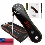 Paysean 0.5s Instant Read Digital Meat Thermometer 0.5 F Auto-rotating. Fixed Price $29.98.