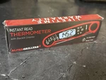 Alpha Grillers Instant Read Meat Thermometer For Grill Smoking And Cooking Temp. Fixed Price $14.99.