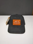 Trager Wood Fire Grills New With Tags Snapback Hat Black Orange Mesh. Fixed Price $12.72.