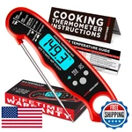 Alpha Grillers Meat Thermometer Digital - Instant Read Food For Cook. Fixed Price $25.39.