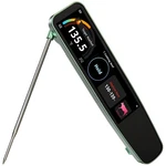 Smart Meat Thermometer Digital 0.5 Sec Instant Read Kitchen Food Green-01. Fixed Price $53.99.