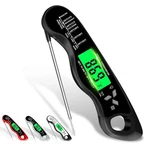 Meat Thermometer Digital Ip67 Waterproof Cooking With Backlight, Cal. Fixed Price $10.50.