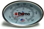 Primo Grills Thermometer For Ceramic - Now 200% Larger Silver. Fixed Price $46.45.
