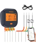 Inkbird Wifi Meat Thermometer Ibbq-4t, Wireless Bbq For Smoker. Fixed Price $79.99.