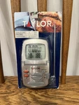 Taylor Gourmet Programmable Stainless Steel Probe Kitchen Thermometer /timer. Fixed Price $20.00.