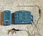 Thermoworks Smoke Remote Bbq Alarm Thermometer Charcoal Meat & Air Probes. Fixed Price $34.99.