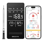 Smart Wifi Wireless Meat Thermometer Unlimited Range 7 Nist Cert. Fixed Price $60.44.