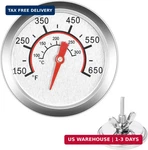 Qulimetal 1.85" Lid Temperature Gauge For Most Of Char Broil Gas Grills, Grill T. Fixed Price $15.71.