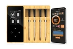 Accurate Smart Wireless Meat Thermometer - 4 Probes, Long Range Bluetooth, Re.... Fixed Price $127.55.