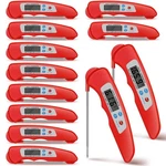 12 Pcs Digital Meat Thermometer With Probe Waterproof Instant Read Foldable F.... Fixed Price $52.77.