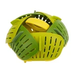 Joseph Bloom Folding Steamer Basket For Vegetables, One-size, Green. Fixed Price $19.94.