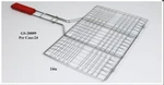 Barbecue Grilling Basket Grill Bbq Net Wooden Meat Fish Vegetable Trendy. Fixed Price $14.99.