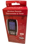 Escali Wireless Remote Bbq Thermometer & Timer 200ft Range Oven Or Grill New. Fixed Price $10.87.