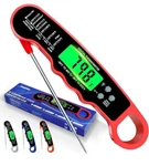Meat Thermometer Digital, Ip67 Waterproof Food Thermo. For Cooking & Bakin Grill. Fixed Price $16.99.