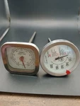 Lot - 2 Older/ Acu-rite Roast Meat & Stainless Steel Candy And Jelly Thermometer. Fixed Price $11.99.