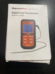 Therm Pro Cook Like A Digital Food Thermometer Tp - 06s New Damaged Box.. Fixed Price $34.99.