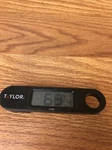 Taylor Digital Folding Probe Meat Thermometer With Blue Backlight Display. Fixed Price $13.59.