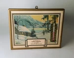 Vtg 1949 Framed King's Service Sunoco Gas & Oil Station Advertising Thermometer. Fixed Price $39.99.
