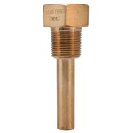 Winters Thermowell Brass 3/4 Mnpt Threaded 5in Insertion 6in Stem 400f Nsf. Fixed Price $81.76.
