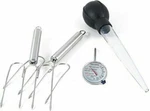Taylor Precision Products 3504tlb 4pc Roasting Set, One Size, Stainless Steel. Fixed Price $9.99.