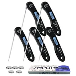 5 Pcs Instant Read Meat Thermometer, 1.2s Fast Read, 1 F Accuracy, -58 To 572. Fixed Price $51.11.