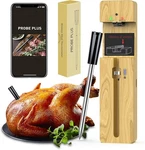 Wireless Meat Thermometer Bluetooth With Ceramic Probe: Waterproof Digital Oven. Fixed Price $29.99.