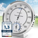 Mavori Analog Thermometer Hygrometer Indoor Stainless Steel Temperature Gauge. Fixed Price $51.54.