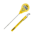 Cdn Digital Lollipop Thermometer, 4 Second Response Time, 4.3-inch Stem, Yellow. Fixed Price $24.90.