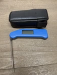 Thermoworks Classic Thermapen Blue Digital Instant Read Thermometer W/case. Fixed Price $49.99.