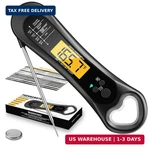Meat Thermometer Digital, Instant Read For Grill And Cooking, W. Fixed Price $28.48.