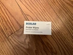 Ecolab Probe Wipes 200 Single Use Packets Model 40807-02-11. Fixed Price $23.45.