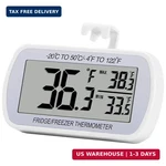 Refrigerator Thermometer Digital Fridge Freeze Room Waterproof Large. Fixed Price $12.98.