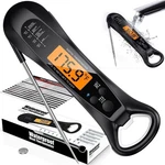 Niuta Meat Thermometer Digital, 1 Sec Instant Read, Nist Certified Black. Fixed Price $14.40.