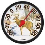Taylor 6709e Deer Thermometer, 13-1/4 In Display, -60 To 120 Deg F. Fixed Price $26.11.