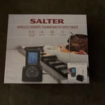 Wireless Remote Grill/barbecue Thermometer W/timer Model Salter. Fixed Price $11.00.