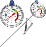 Candy Thermometer With Pot Clip, 9" Long Probe Deep Fry Oil For Fryi. Fixed Price $18.89.
