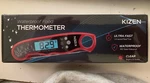 New Kizen Io67 Watetproof Food Thermometer, Lcd, Ultra Fast, Backlight-free Ship. Fixed Price $18.00.