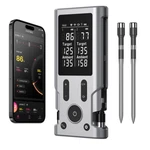 2 Ultra-thin Probes, Lcd Display, Digital Food Thermometer For Grill, Bbq, Smoke. Fixed Price $344.24.